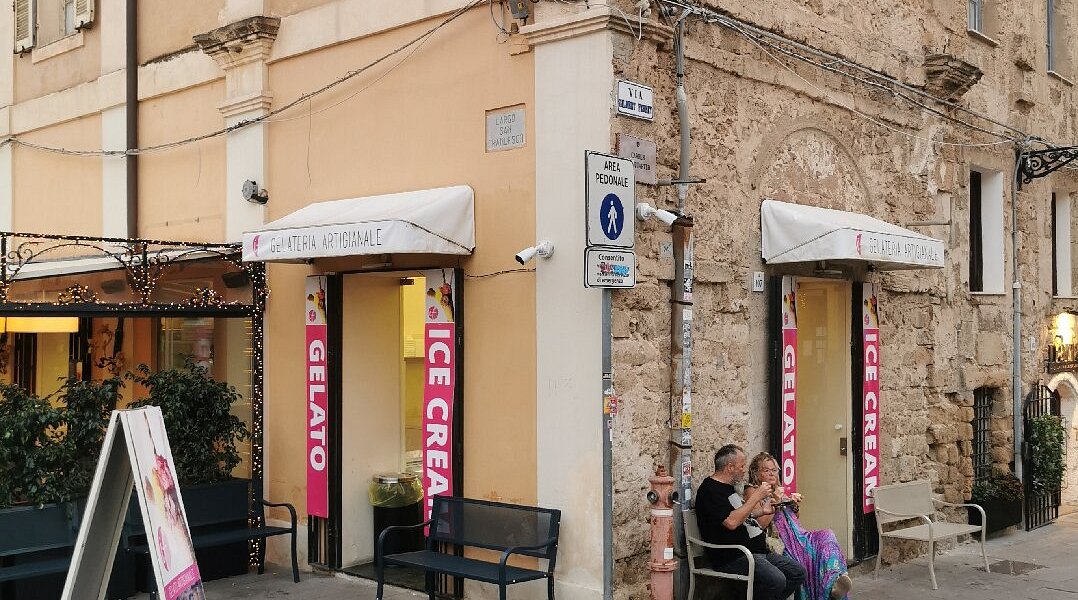 ice cream in alghero