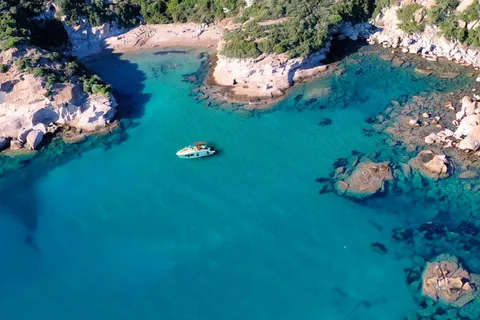 From Alghero: half-day motor boat trip